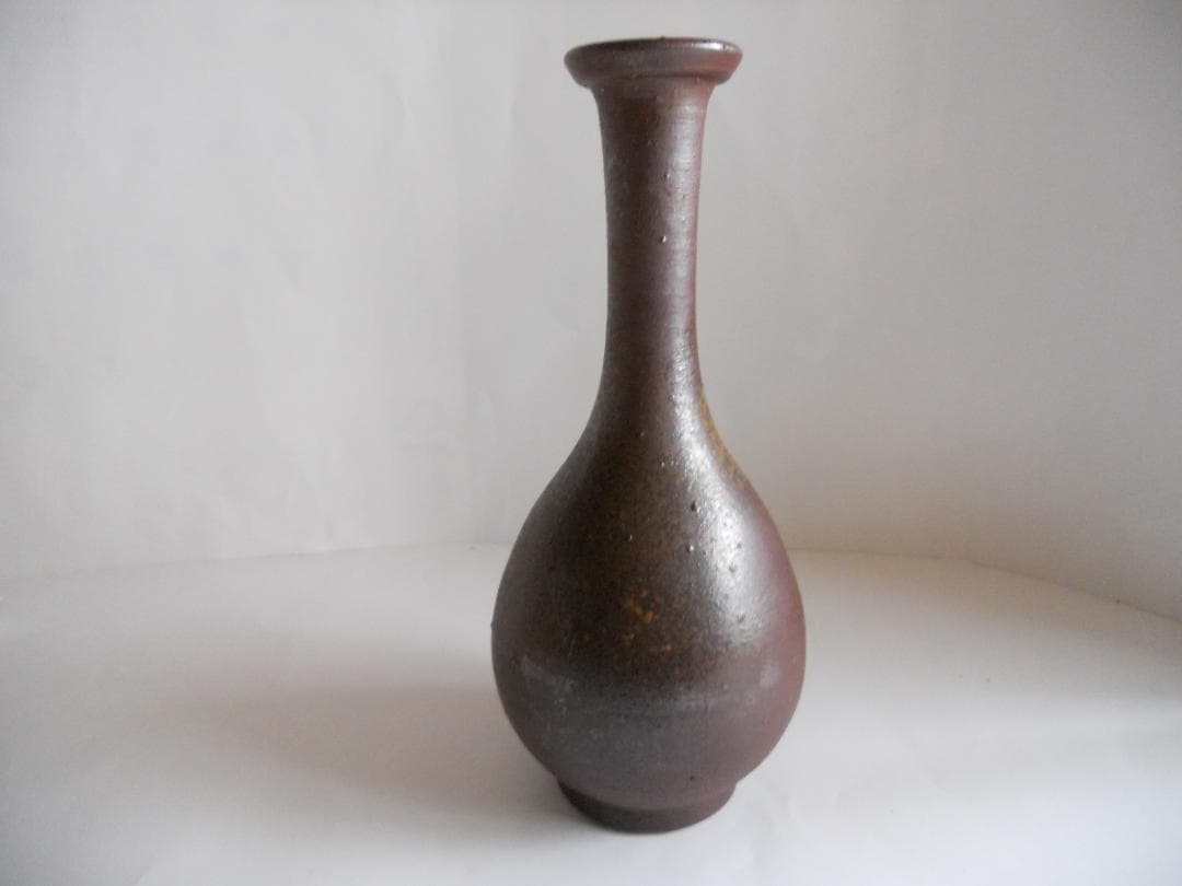 備前 陶峰 作の 壺 備前焼 希少 レア ヴィンテージ 花器 花入 新品 未使用