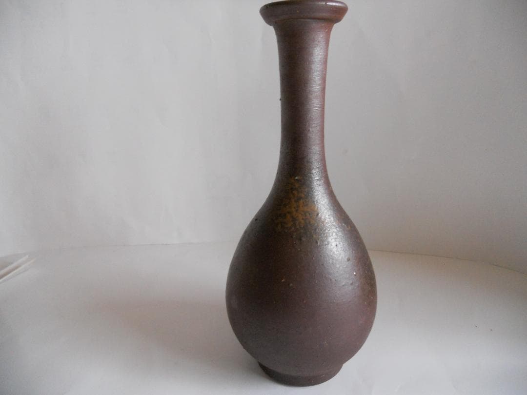 備前 陶峰 作の 壺 備前焼 希少 レア ヴィンテージ 花器 花入 新品 未使用