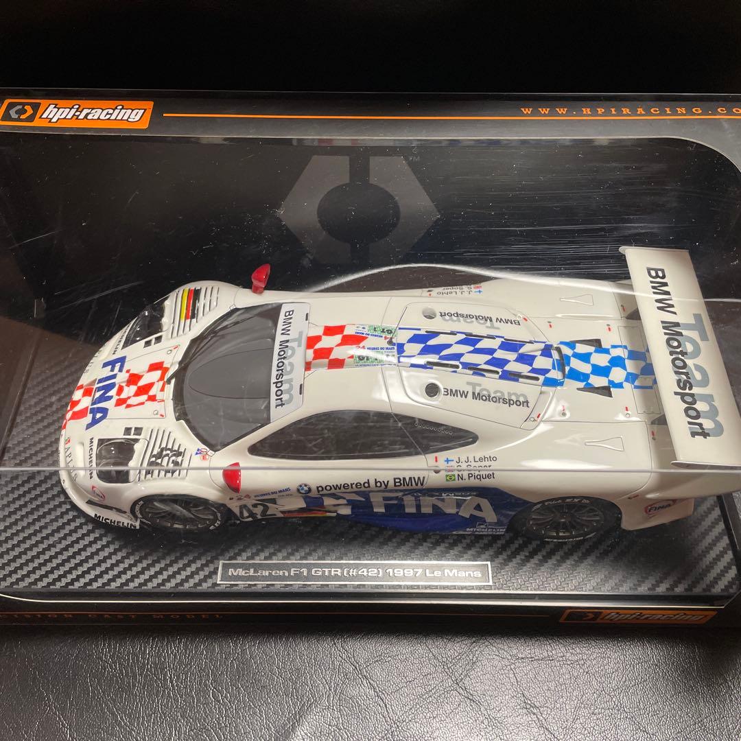 ミニカー HPI 1/18 McLaren F1 GTR No. #42