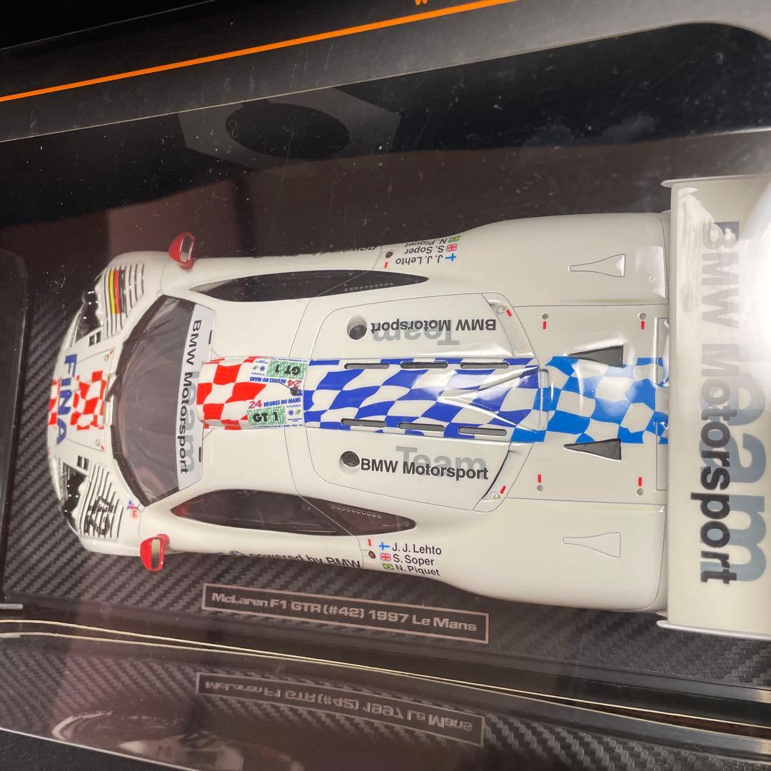 ミニカー HPI 1/18 McLaren F1 GTR No. #42