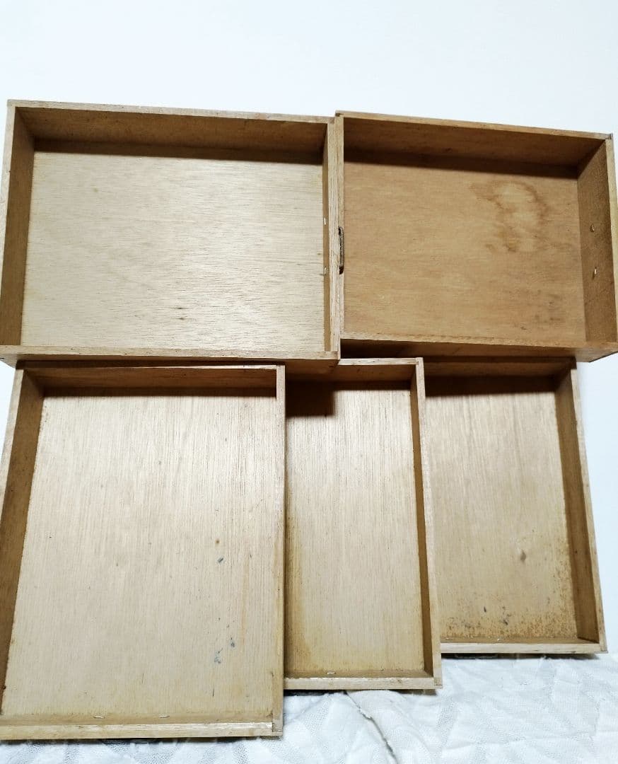 【古道具】古引き出し アンティーク 5段 引き出し 木製 ミニタンス