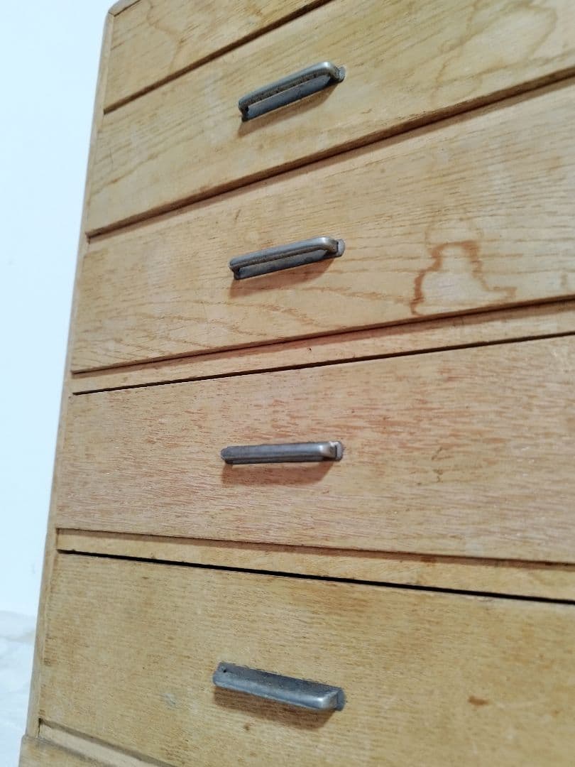 【古道具】古引き出し アンティーク 5段 引き出し 木製 ミニタンス