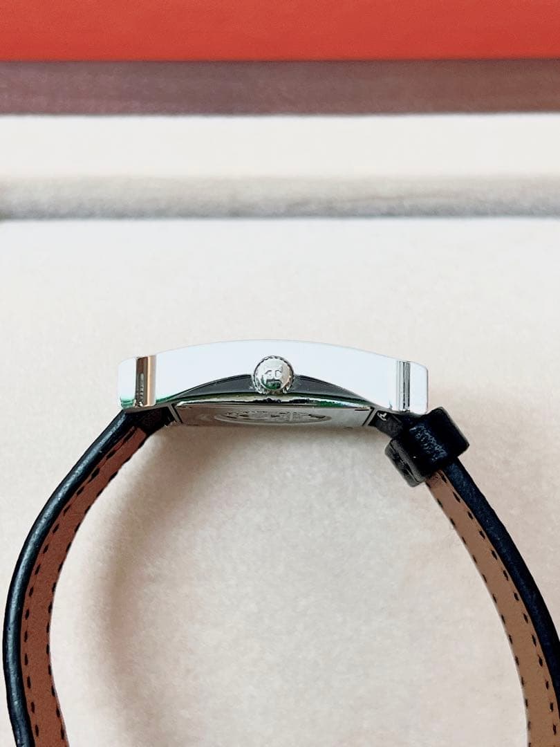 ◉ゆっちゃん　極美品【HERMES】エルメス Hウォッチ HH1.221