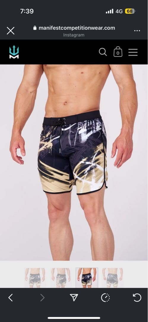 サーフパンツ　manifest 28