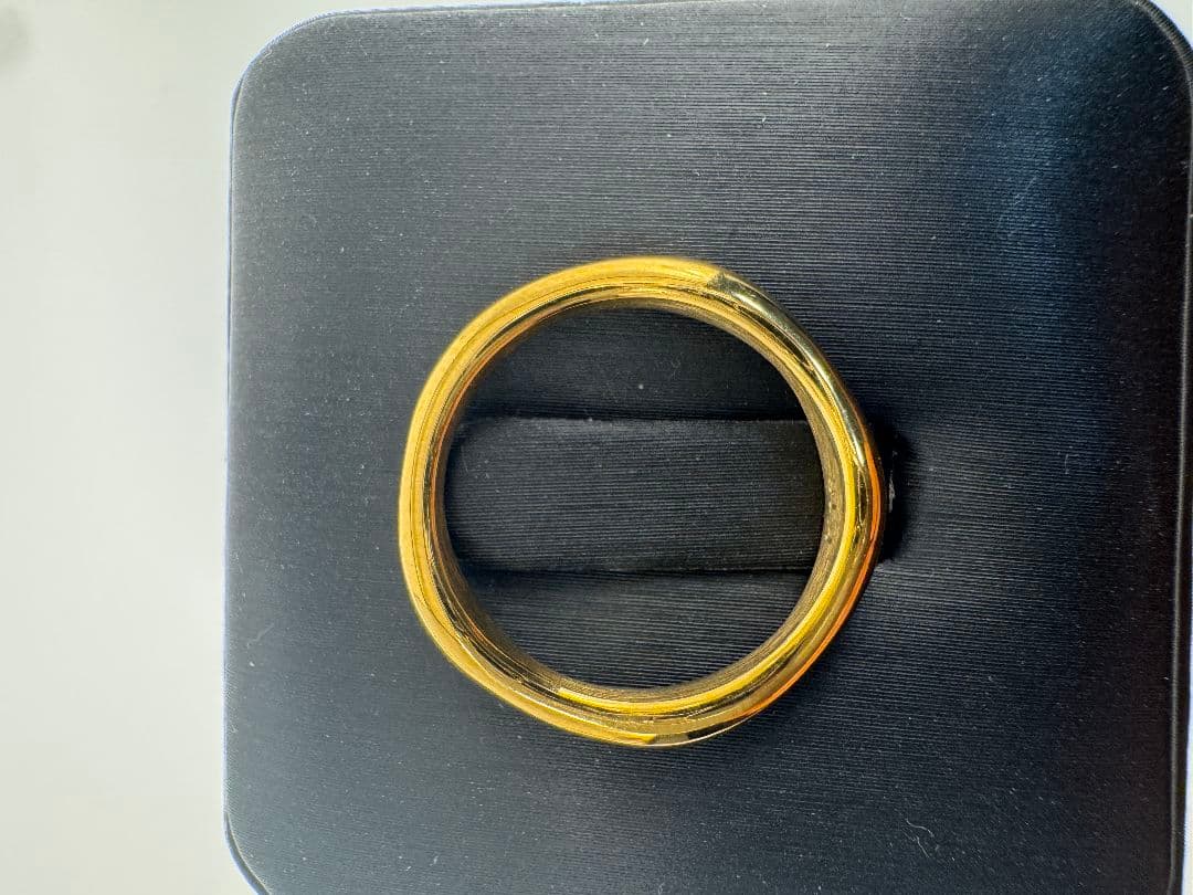 ゴールド シンプルリング 31.1mm/2.71g