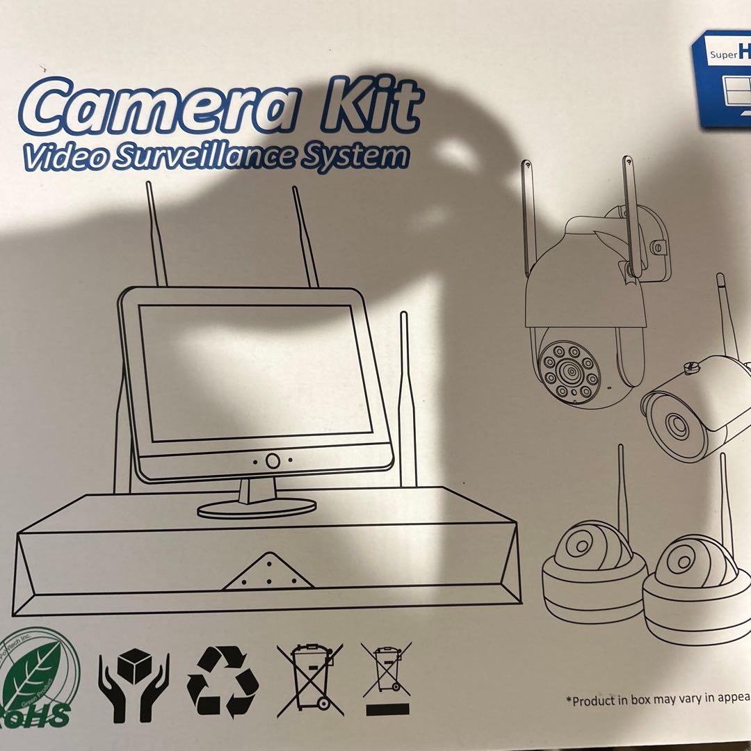 完全無線 ‼️防犯カメラ ワイヤレス 屋外 ソーラー 400万画素 360°回転