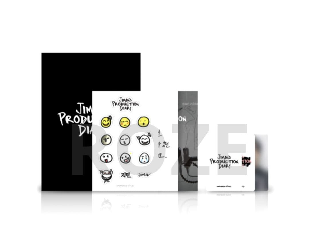 BTS ジミン Jimin's Production Diary 特典　未開封