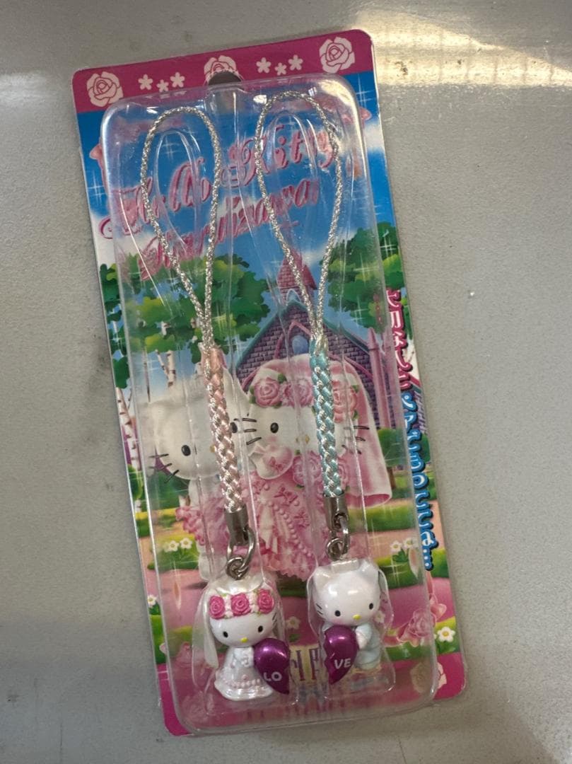 キティ 信州 軽井沢 ペアストラップ