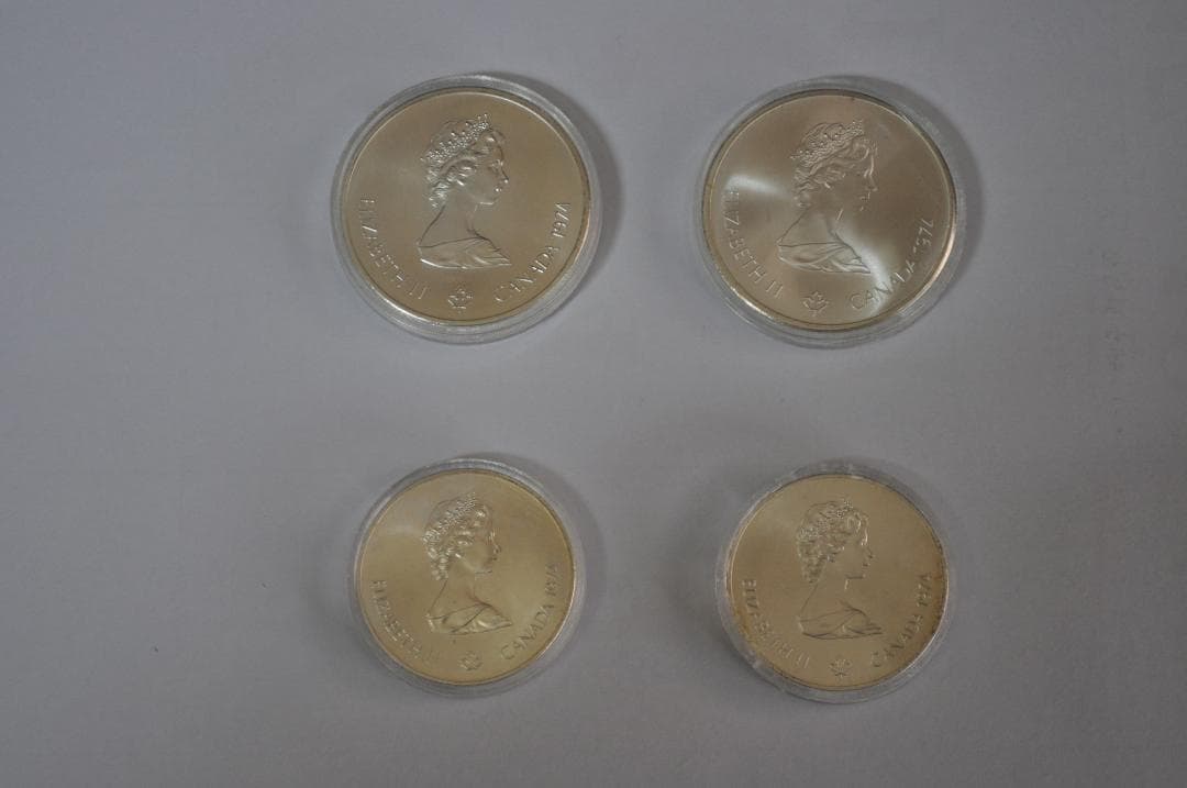 １９７６年モントリオールオリンピック記念４枚セット