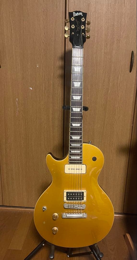 Burny ゴールドトップ風 レスポールタイプ レフティ