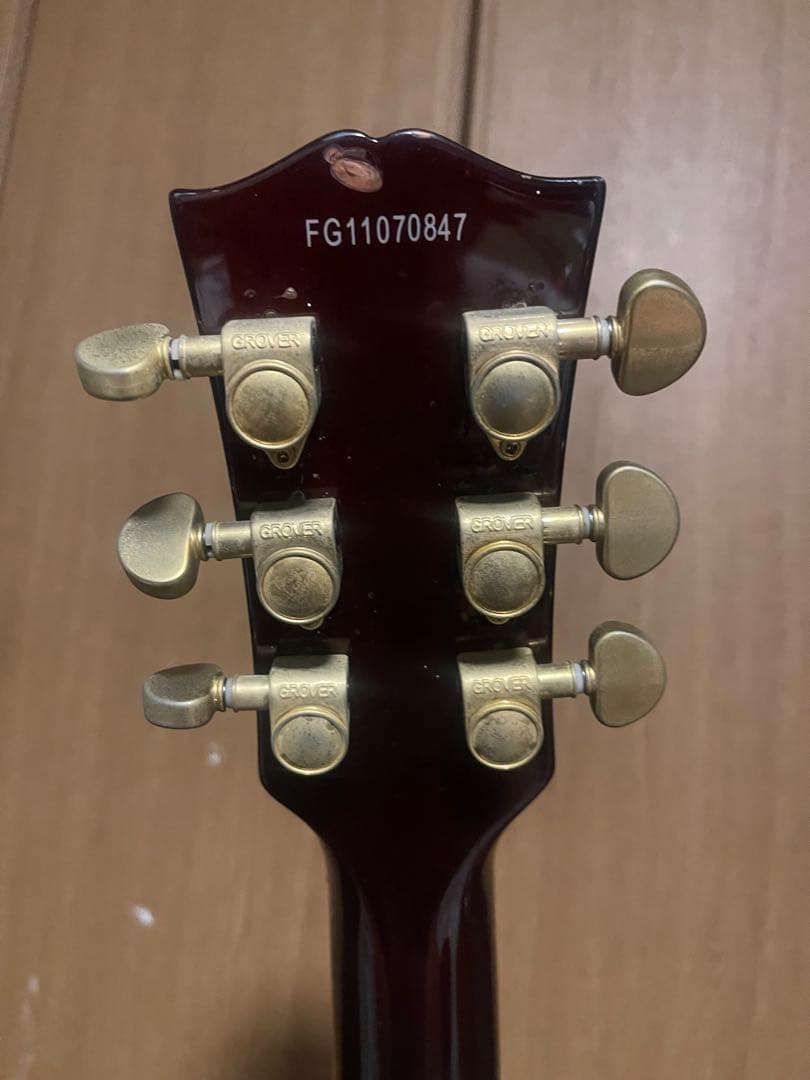 Burny ゴールドトップ風 レスポールタイプ レフティ