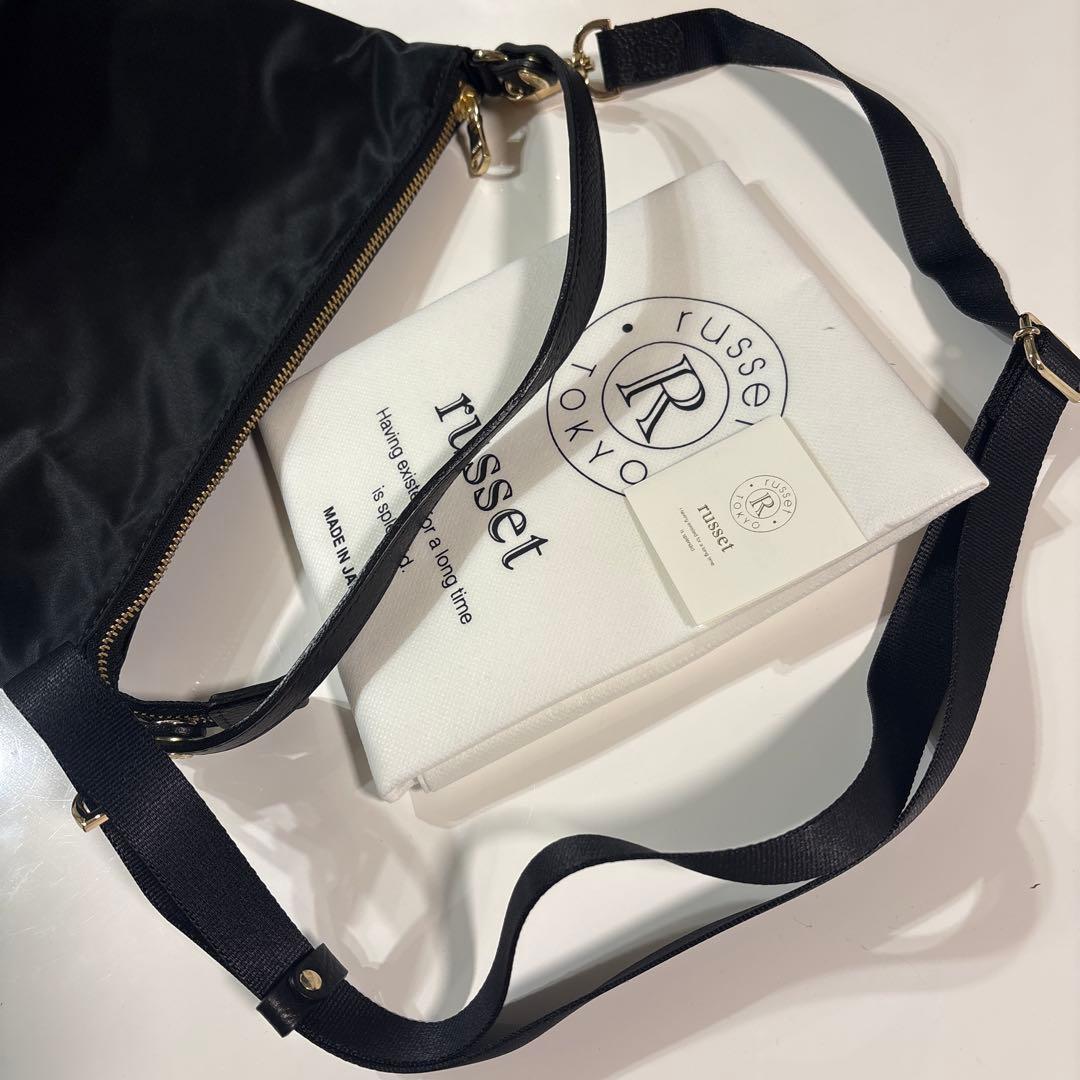 ほぼ未使用ラシット今期軽量ロングセラーシンプル2wayショルダーバッグ