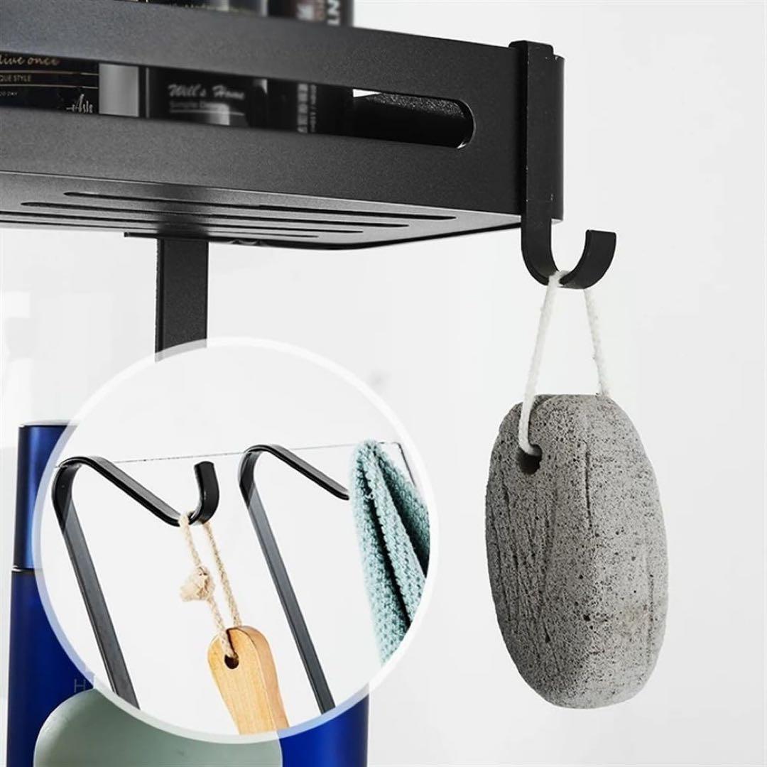 シャワーシェルフ シャワードアキャディ 吊り下げ式シャワーオーガナイザー