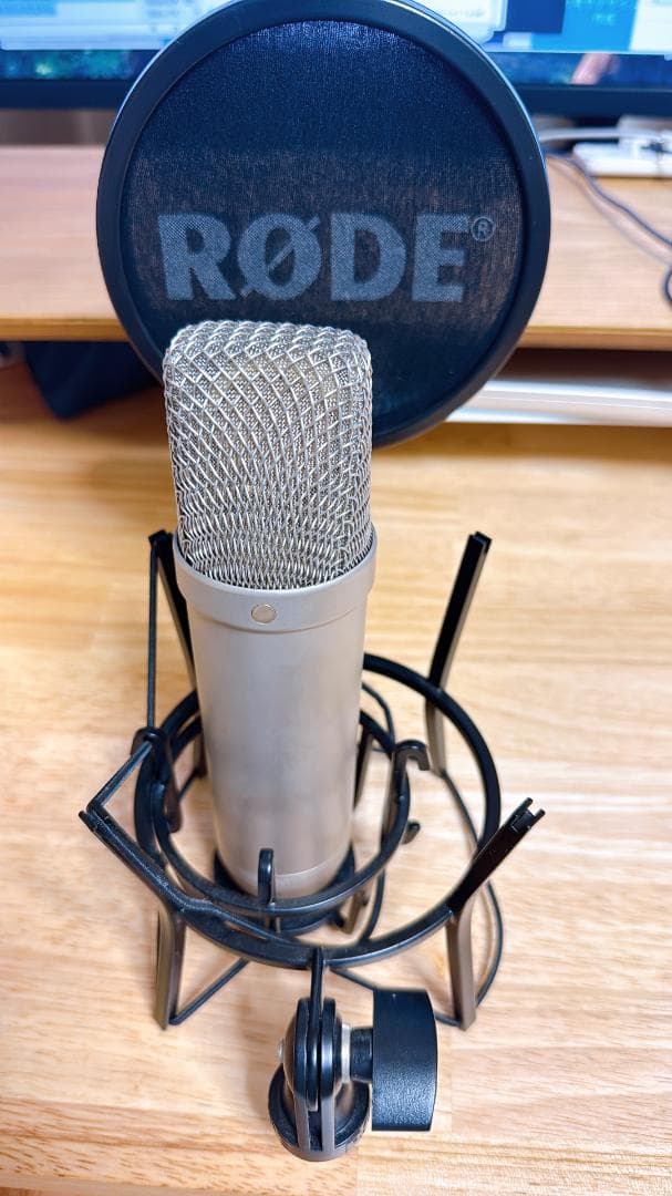 RODE ロード コンデンサーマイク NT1-A ＋ ポップガード