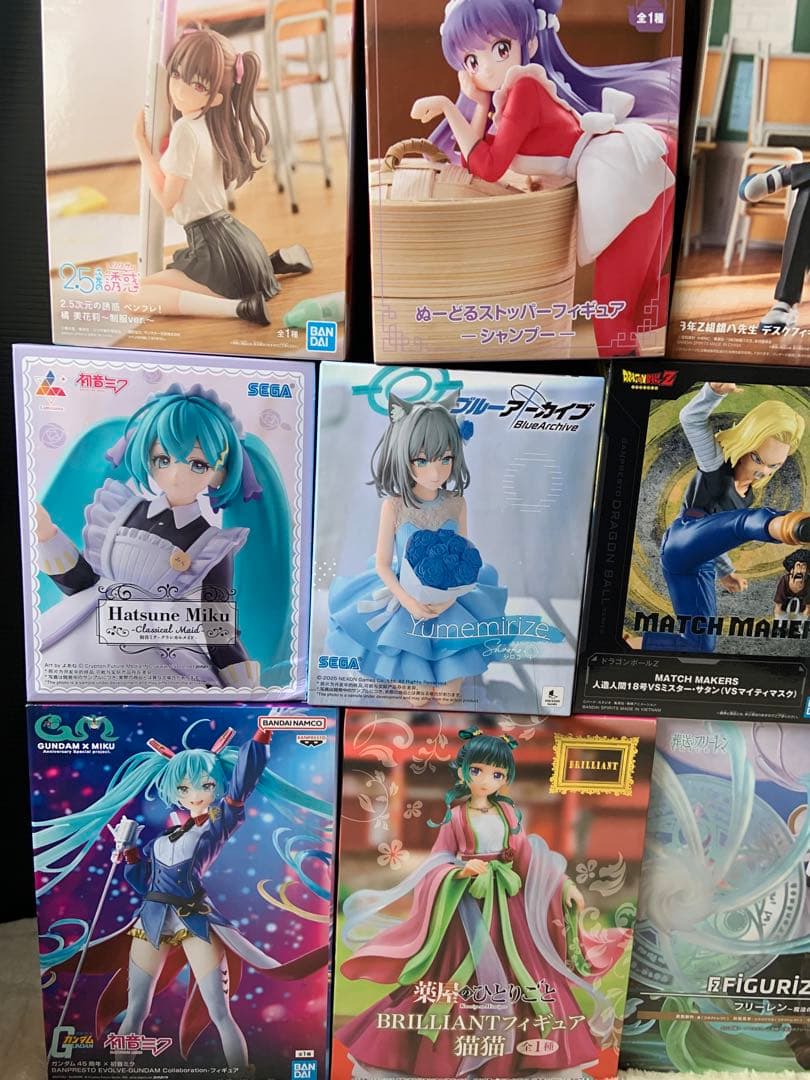 プライズフィギュア　まとめ売り　新作　美少女系　ジャンプ　初音ミク