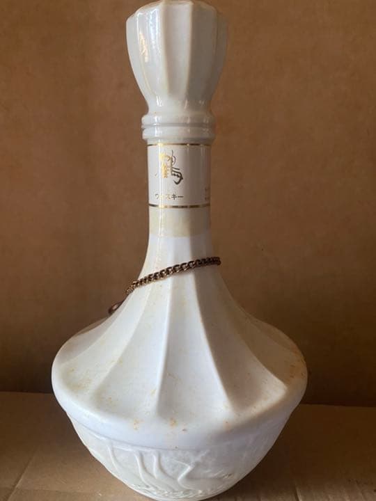 [激レア]鶴　陶器ボトル