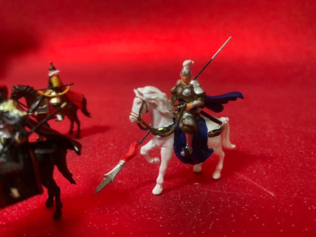 三国志　五虎大将出陣　フィギュア　1／80