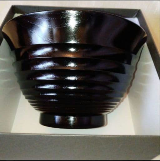 30%off❗〈新品未使用〉宮内庁御用達・山田平安堂・欅平筋(神代漆)大椀