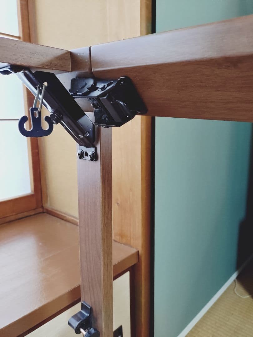 木目調 折りたたみ式 こたつテーブル