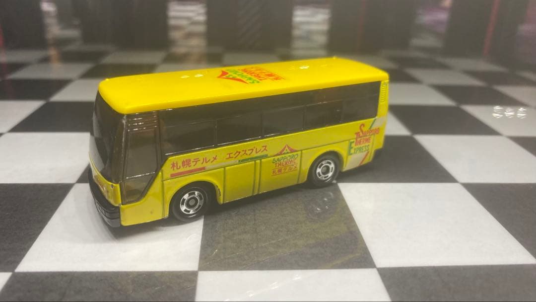 【激レア】トミカ 札幌テルメ特注 いすゞ スーパーハイデッカーバス