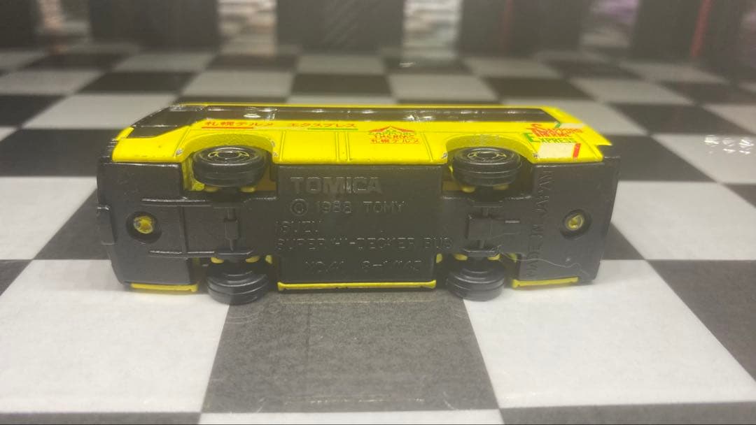 【激レア】トミカ 札幌テルメ特注 いすゞ スーパーハイデッカーバス