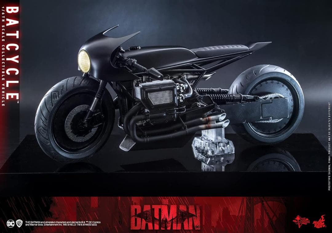 ムービーマスターピース THE BATMAN　バットマン　バットサイクル 1/6