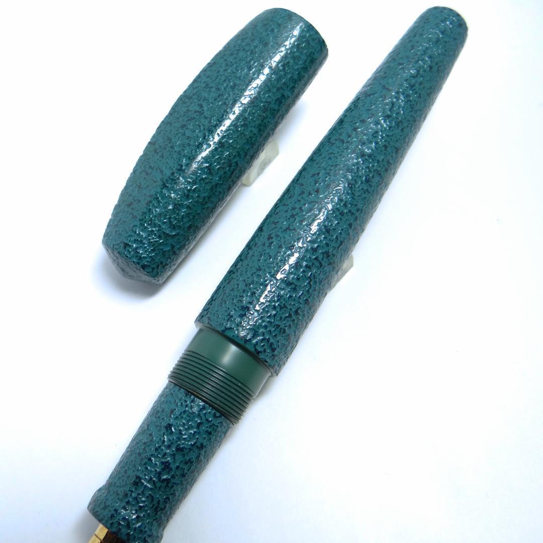 【試筆のみ・極美品】中屋万年筆 背鰭 NAKAYA Midori Ishime