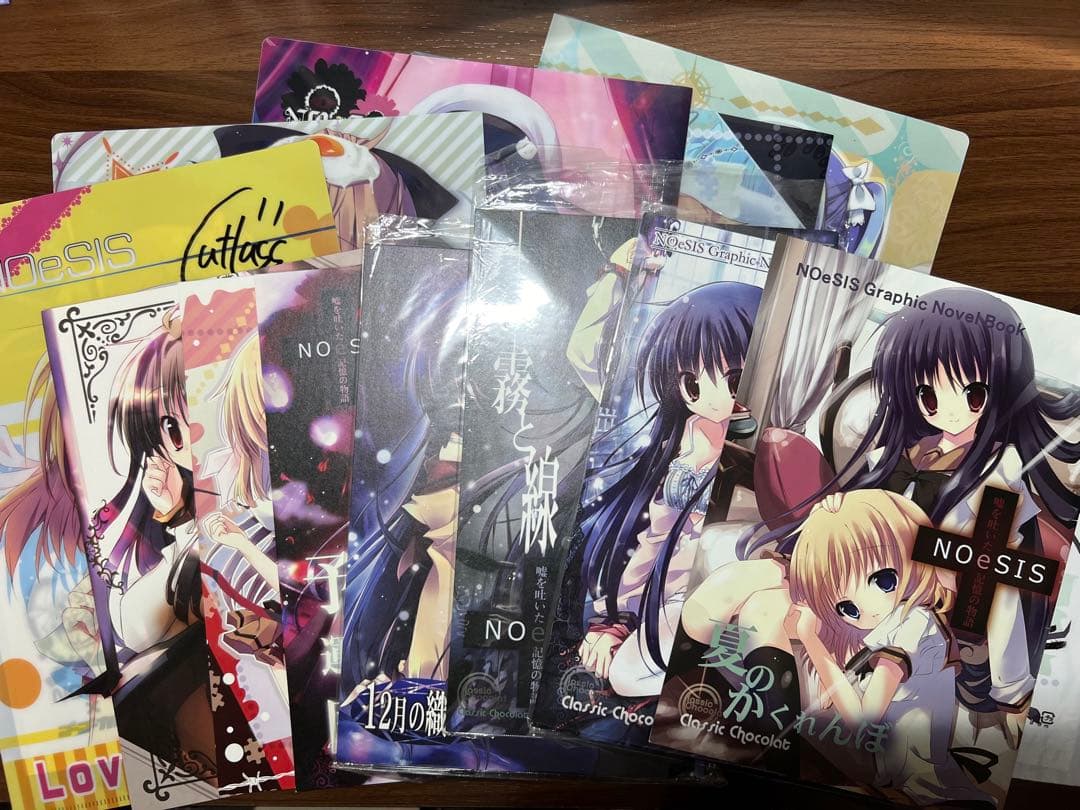 NOeSISグッズセット（同人誌、クリアファイル、抱き枕カバー、一部サイン入り）