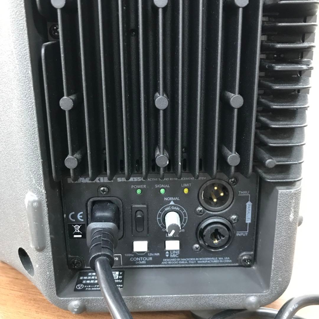 MACKIE マッキー SRM350 パワードスピーカー（ペア）