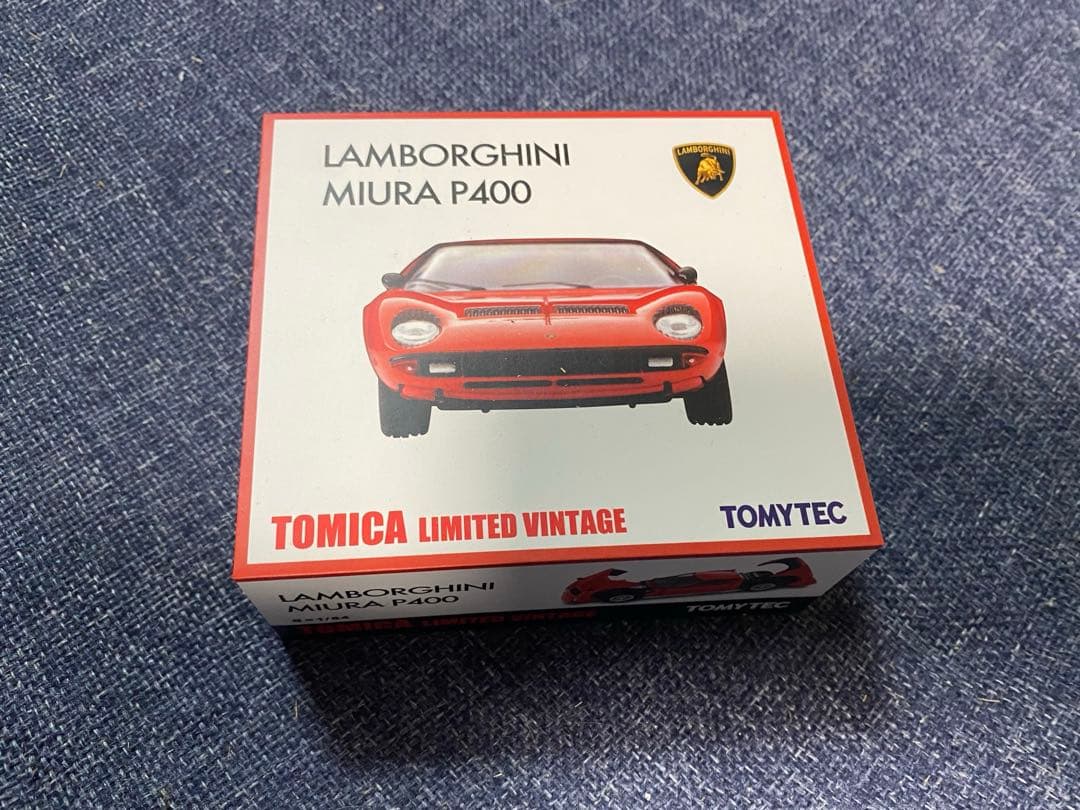 1/64 トミーテック ランボルギーニミウラ P400 レッド