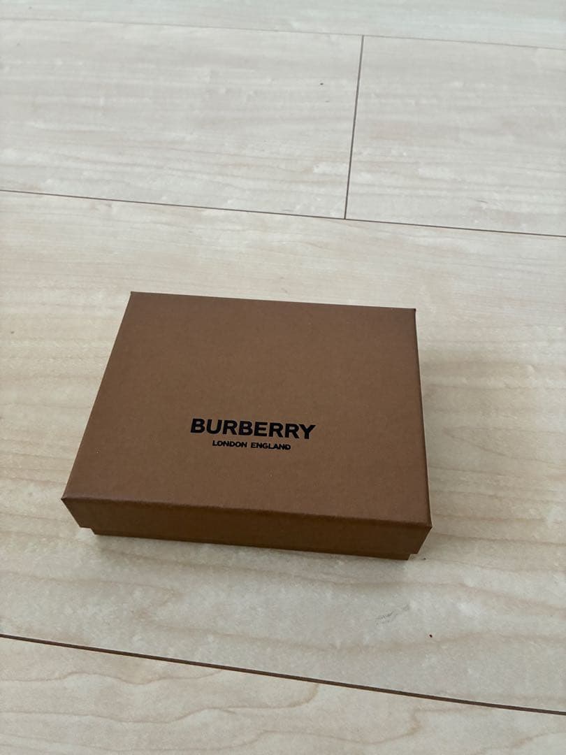 【HARUO】Burberry バーバリー チェック柄 三つ折り財布
