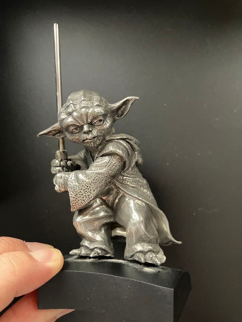 【開封品美品】スターウォーズ　ロイヤルセランゴール　マスターヨーダ