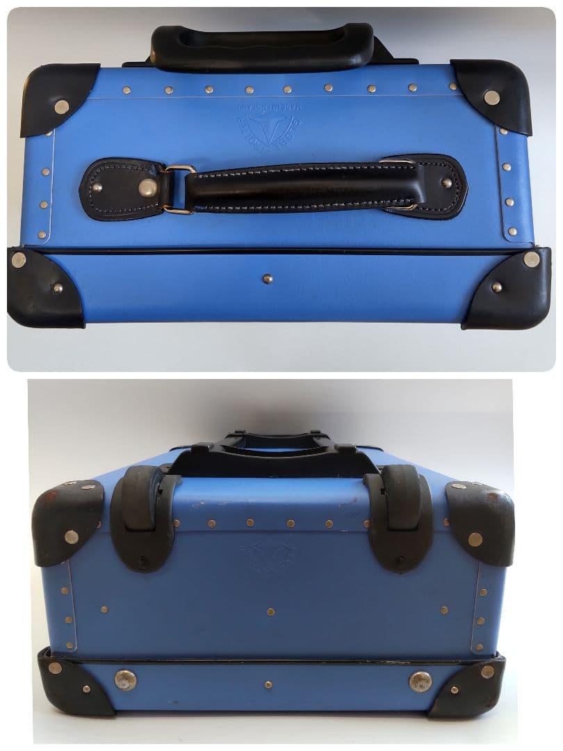 希少 グローブトロッター スモールキャリーケース センテナリー 18インチブルー