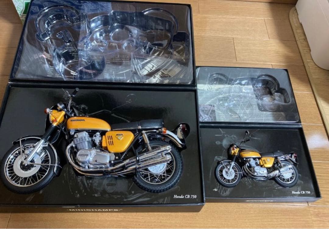 ミニチャンプス 特大 1/6 CB750 K0 キャンディーゴールド 絶版 限定