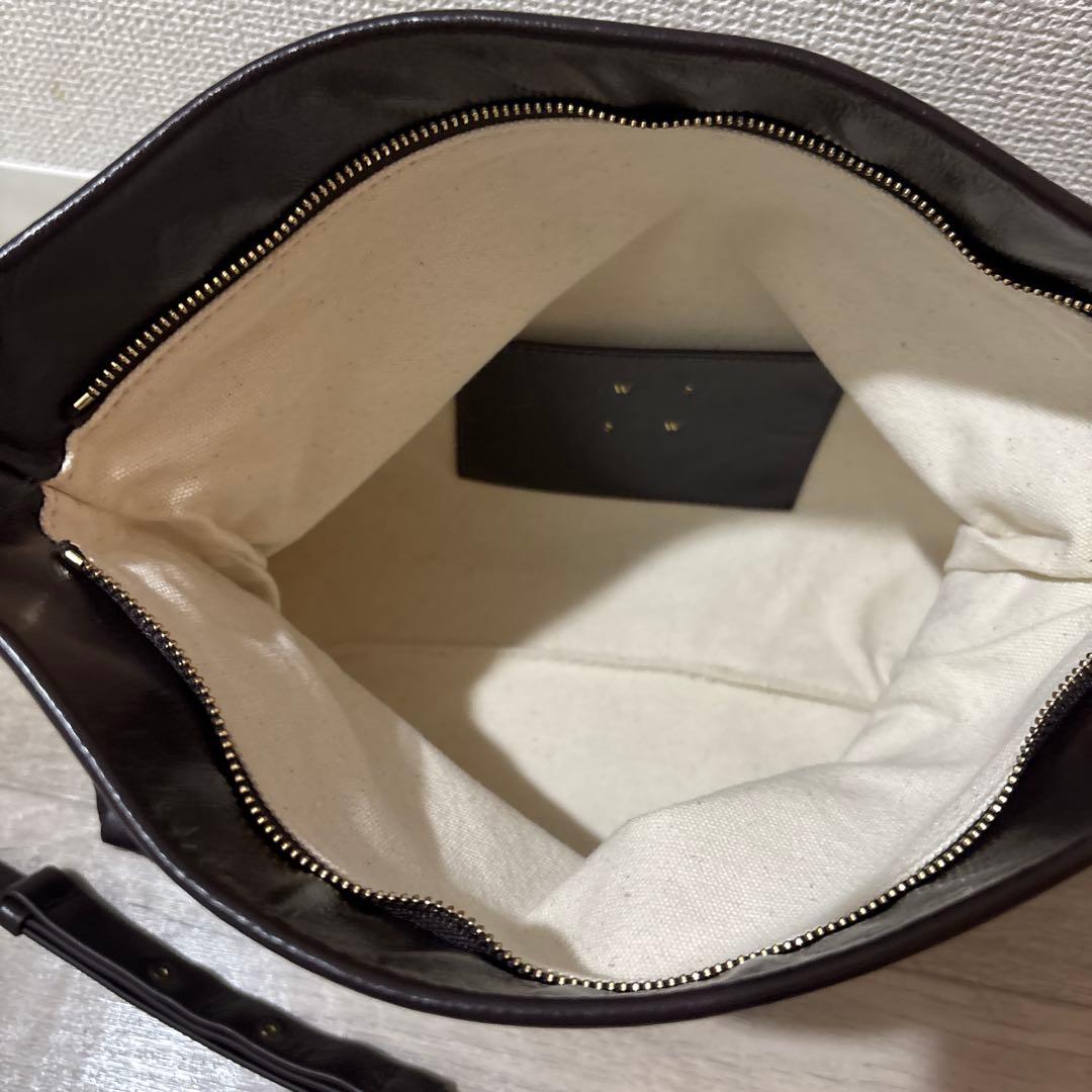 SALE！SALON adam et ropéレザー2WAYクラッチショルダー