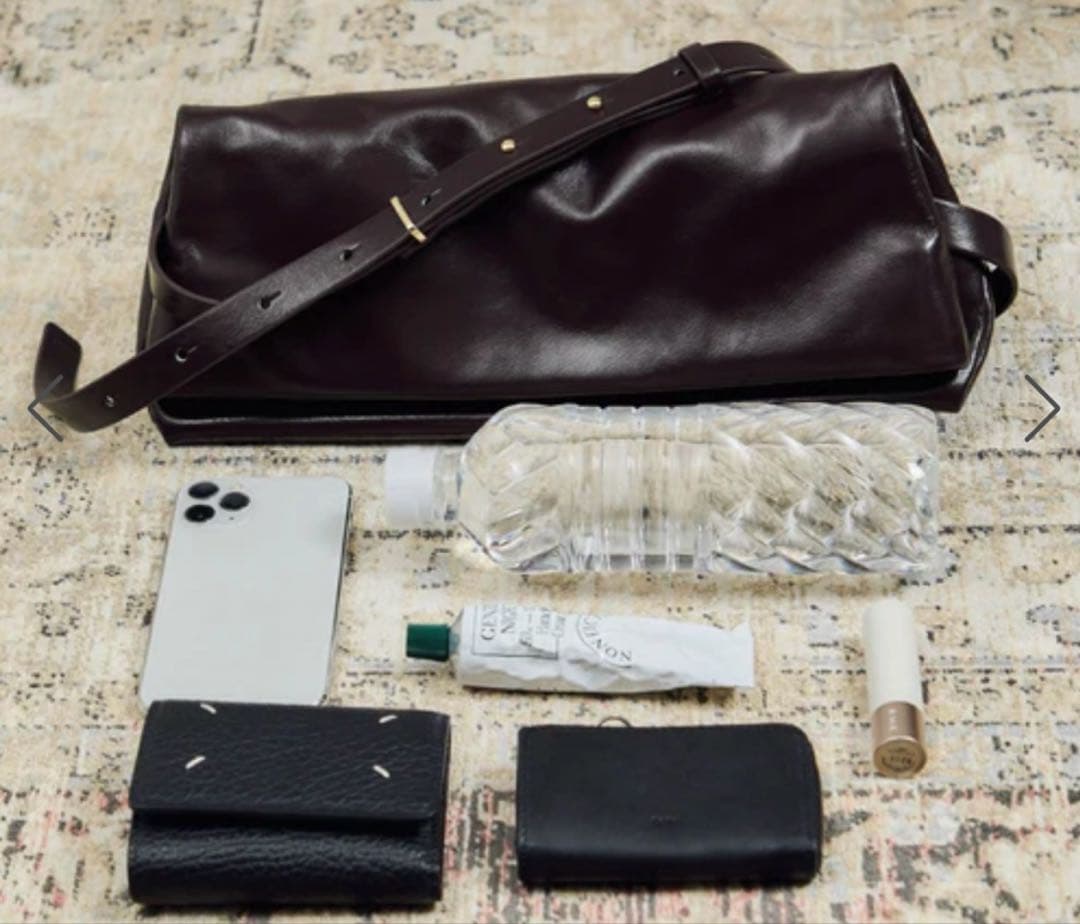 SALE！SALON adam et ropéレザー2WAYクラッチショルダー