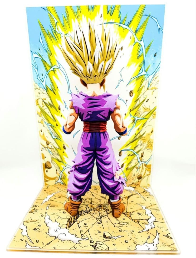 msp ドラゴンボール スーパーサイヤ人2 孫悟飯 フィギュア リペイント