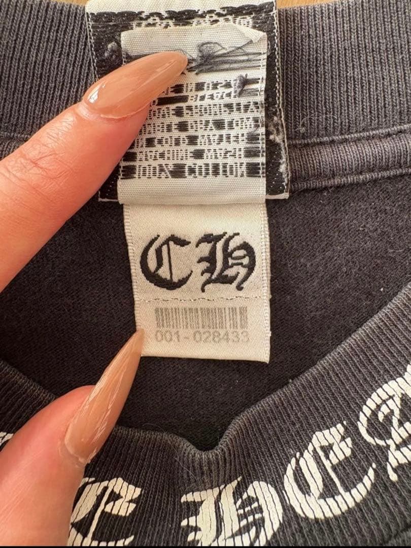 Chrome Hearts ダークグレー Tシャツ S