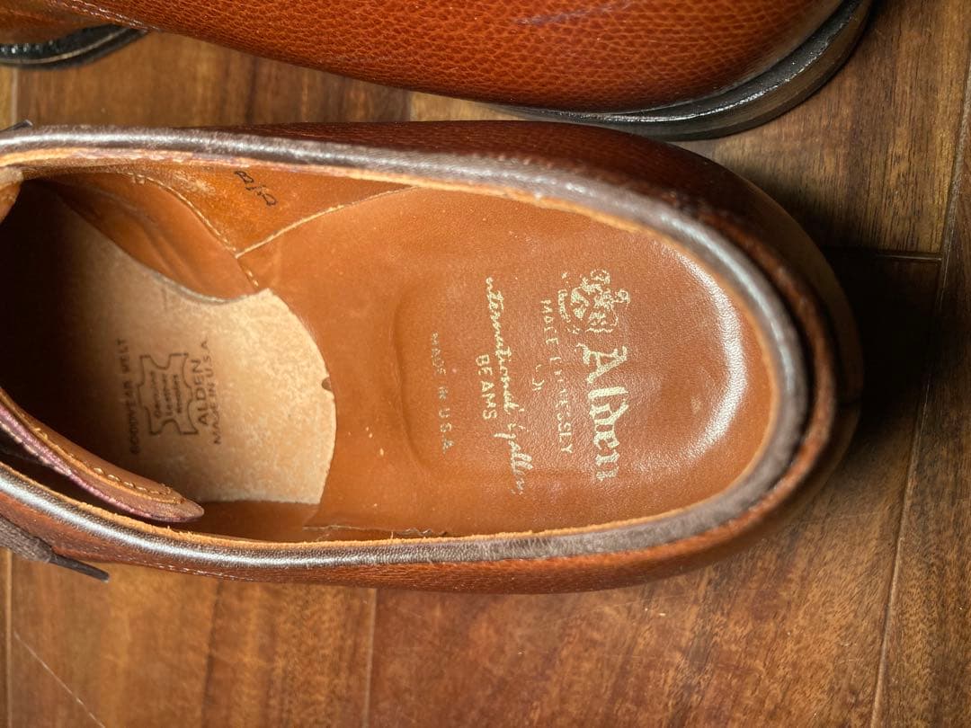 ALDEN オールデン BEAMS 別注 N6601 Vチップ コードバン 革靴