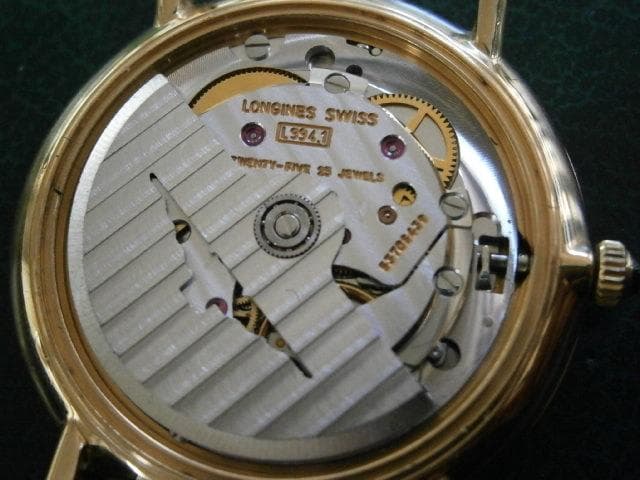ロンジン希少 ツインバレル　L９９４.１　自動巻き メンズ　オーバーホール前提品