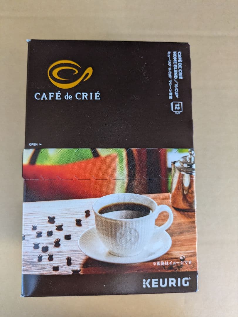 キューリグ　カフェ・ド・クリエ8箱