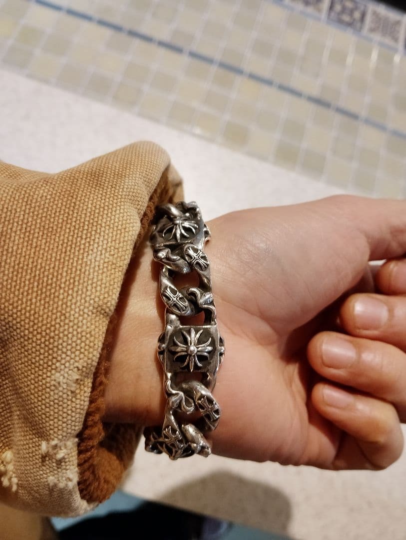 テ*ン様 総重量132.4g　激レア　ゼニスクロスブレス　A＆G クロムハーツ