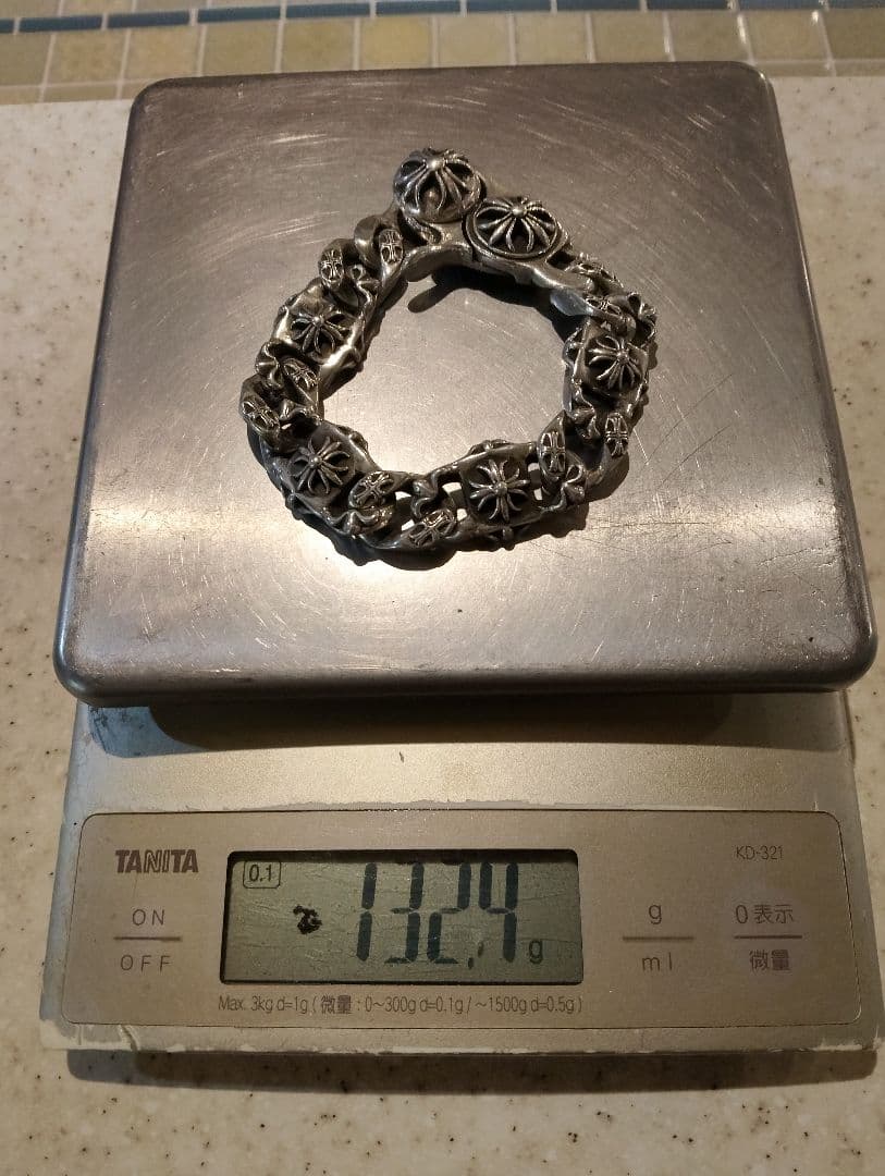 テ*ン様 総重量132.4g　激レア　ゼニスクロスブレス　A＆G クロムハーツ