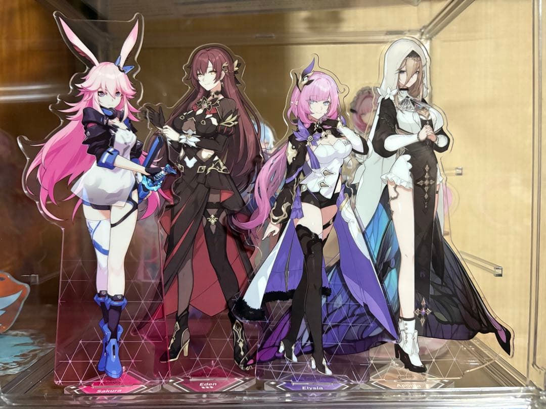 崩壊3rd gigoコラボ アクリルスタンド フィギュア　　エリシア等