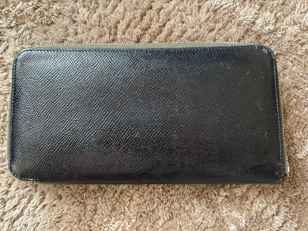 エルメス アザップロングシルクイン 長財布 ラウンドファスナー　P刻印