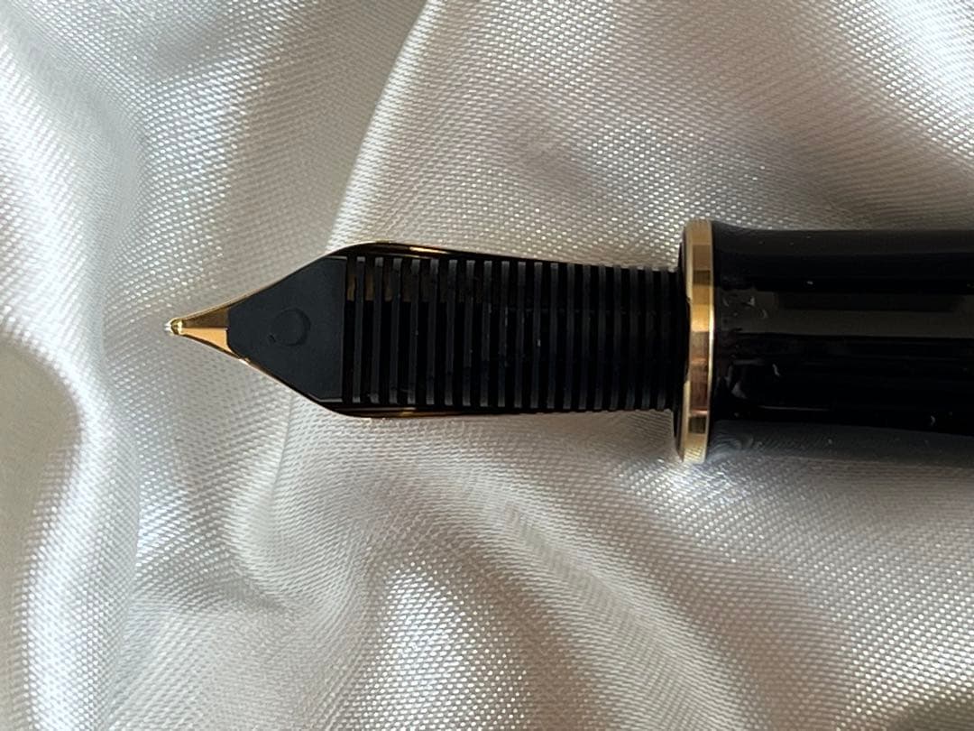 ペリカン スーベレーン M1000 F 細字 18C-750 緑縞 インクセット