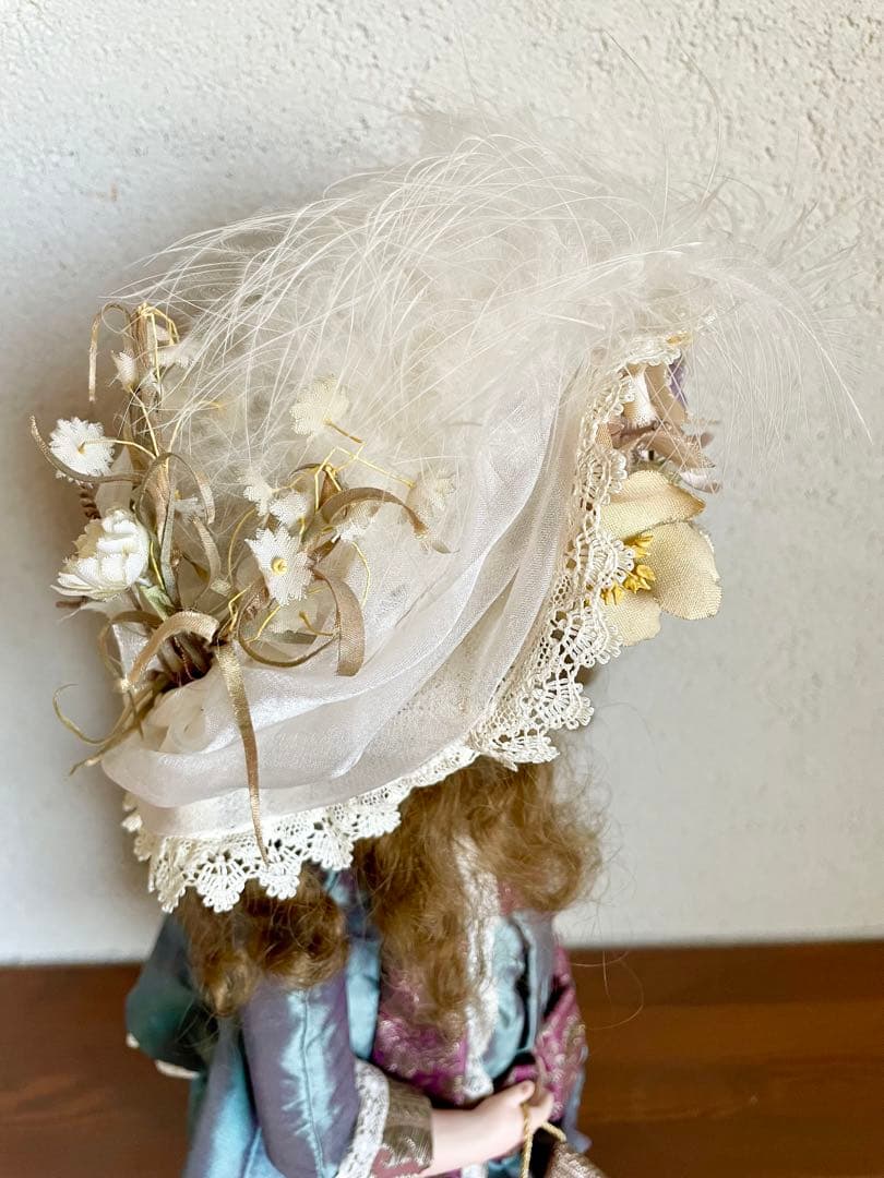 ビスクドール ブリュ リプロ ハンドメイド アンティーク ドレス フランス人形