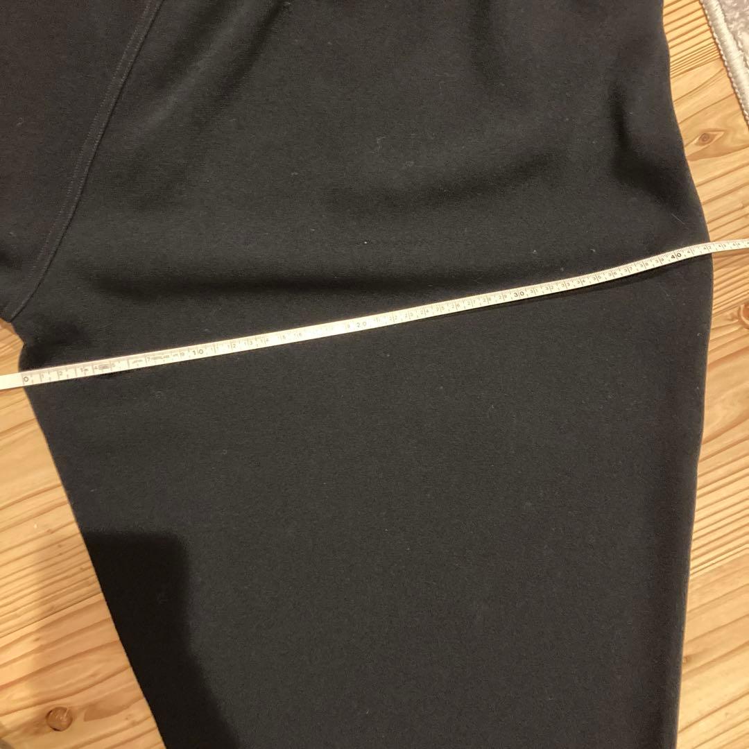 NO CONTROL AIR ネイビー ワイドパンツ ドレープパンツ　XS