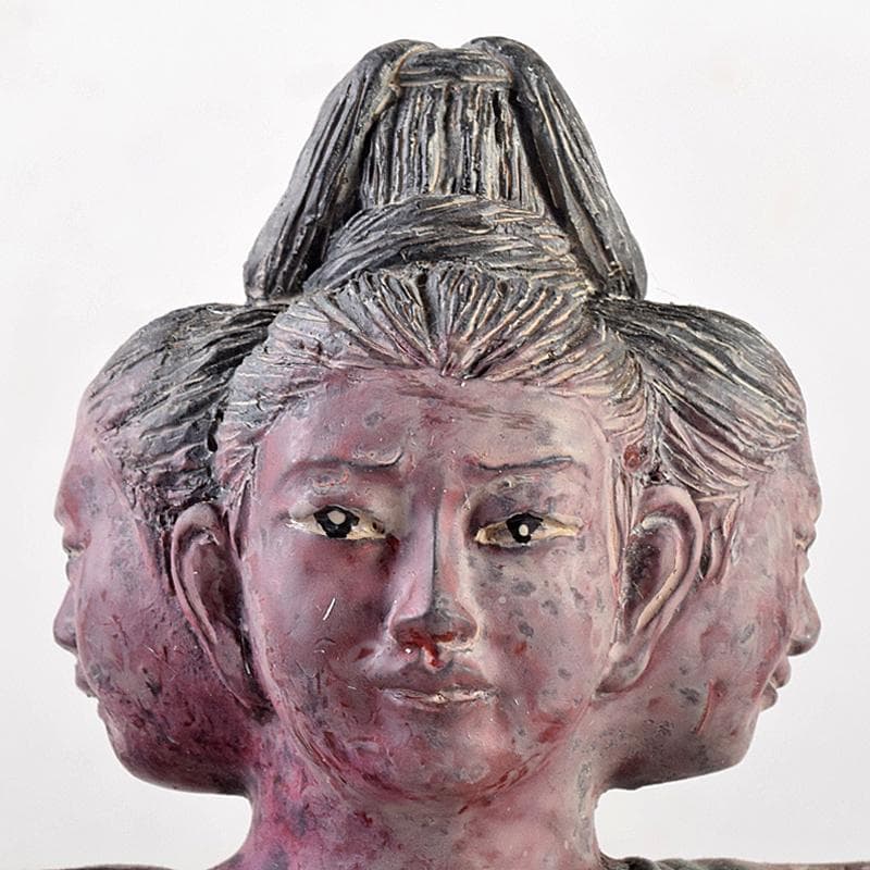 仏教美術　樹脂製　レプリカ　国宝　阿修羅像　仏像　高さ約26㎝　M　R7668B