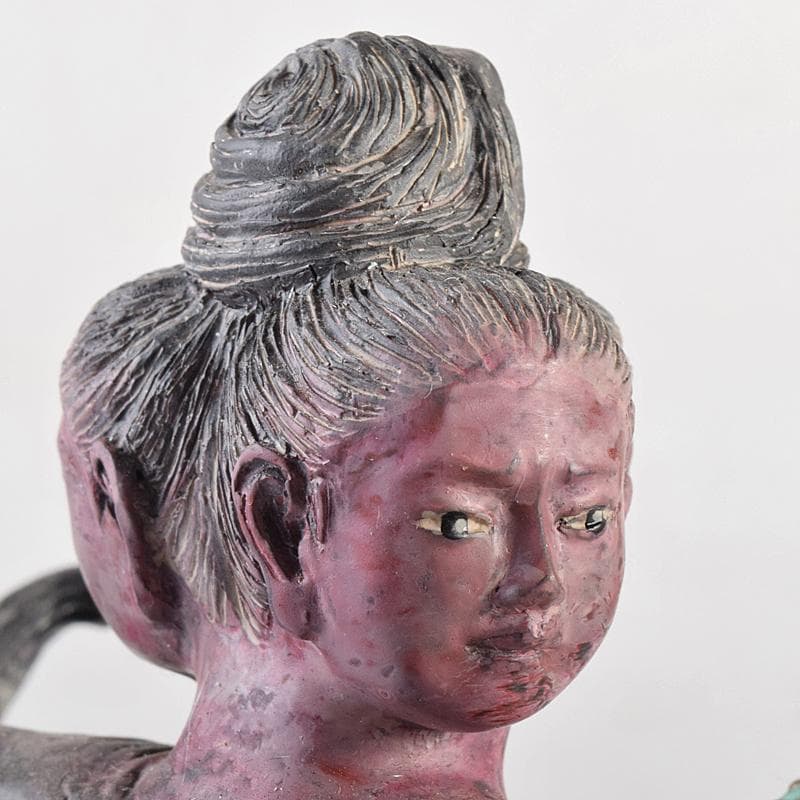 仏教美術　樹脂製　レプリカ　国宝　阿修羅像　仏像　高さ約26㎝　M　R7668B